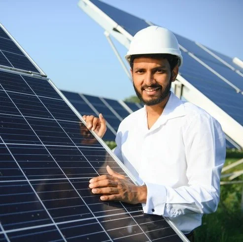 Emerald Energies solar panel installation